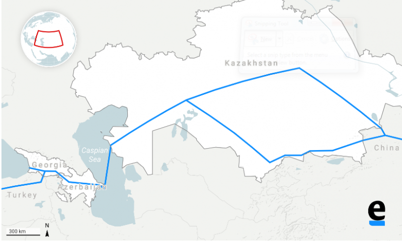 سوخت رسانی در راه میانه (Kazatomprom)